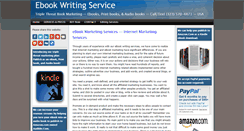 Desktop Screenshot of ebookwritingservice.com